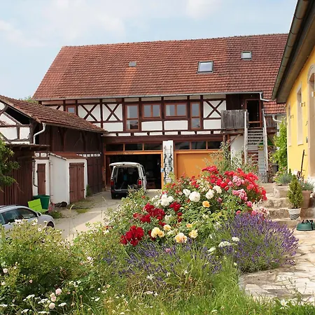Gemuetliches Apartment Mit Galerie Im Ferienhof Litzendorf Exterior photo